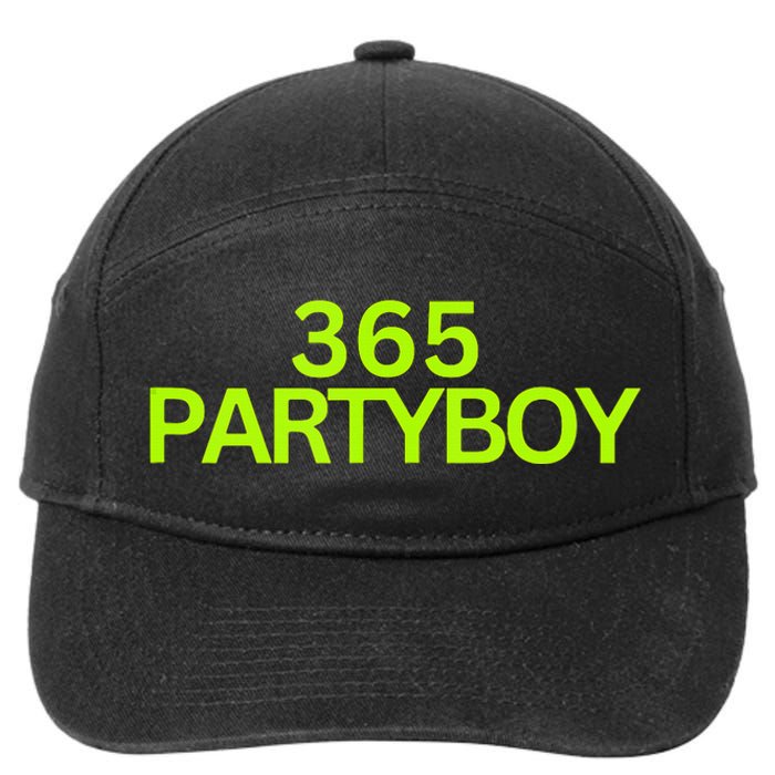 365 Party Boy 7-Panel Snapback Hat