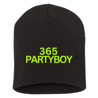 365 Party Boy Short Acrylic Beanie