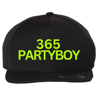 365 Party Boy Wool Snapback Cap