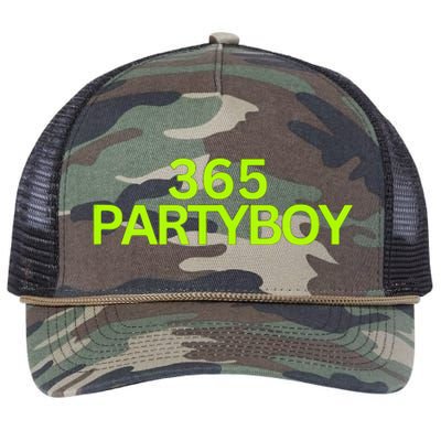 365 Party Boy Retro Rope Trucker Hat Cap