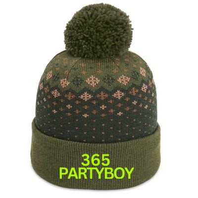 365 Party Boy The Baniff Cuffed Pom Beanie