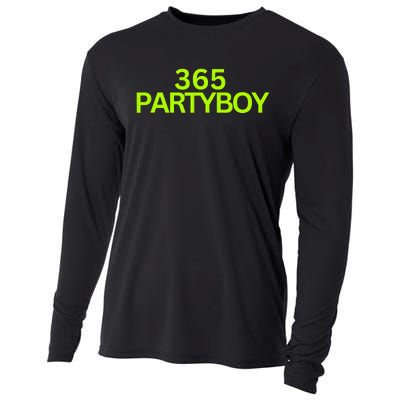 365 Party Boy Cooling Performance Long Sleeve Crew