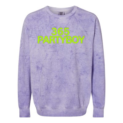 365 Party Boy Colorblast Crewneck Sweatshirt