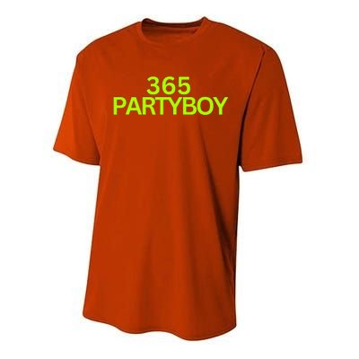 365 Party Boy Performance Sprint T-Shirt