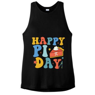 3.14 PI Day Pie Day Pi Symbol For Math Lovers Ladies PosiCharge Tri-Blend Wicking Tank