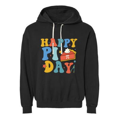 3.14 PI Day Pie Day Pi Symbol For Math Lovers Garment-Dyed Fleece Hoodie