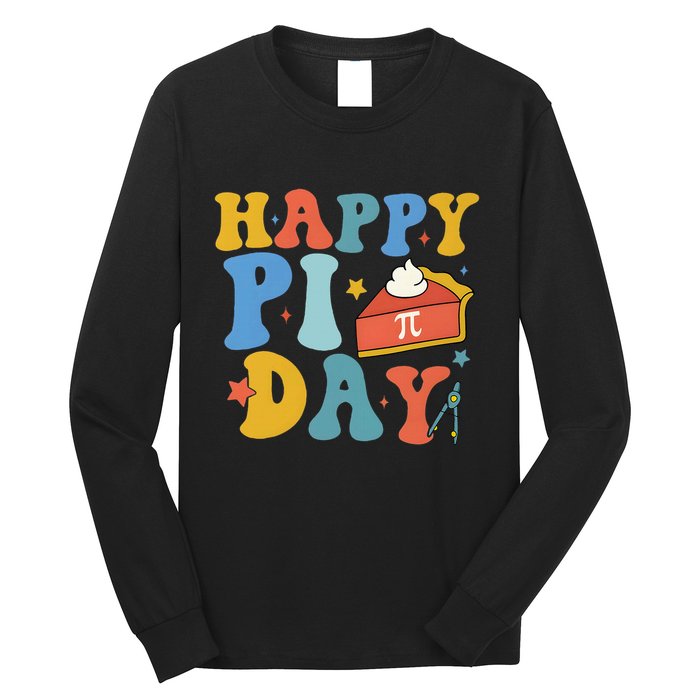 3.14 PI Day Pie Day Pi Symbol For Math Lovers Long Sleeve Shirt