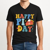 3.14 PI Day Pie Day Pi Symbol For Math Lovers V-Neck T-Shirt