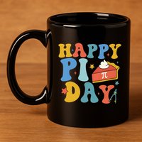 3.14 PI Day Pie Day Pi Symbol For Math Lovers 11oz C Handle Ceramic Mug