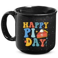 3.14 PI Day Pie Day Pi Symbol For Math Lovers 15oz Campfire Ceramic Mug
