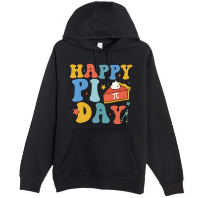 3.14 PI Day Pie Day Pi Symbol For Math Lovers Premium Pullover Hoodie