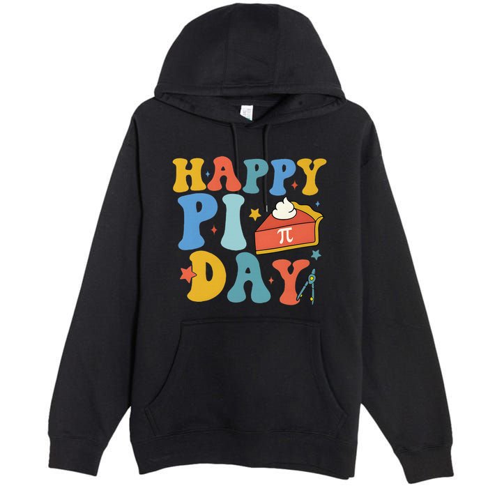3.14 PI Day Pie Day Pi Symbol For Math Lovers Premium Pullover Hoodie