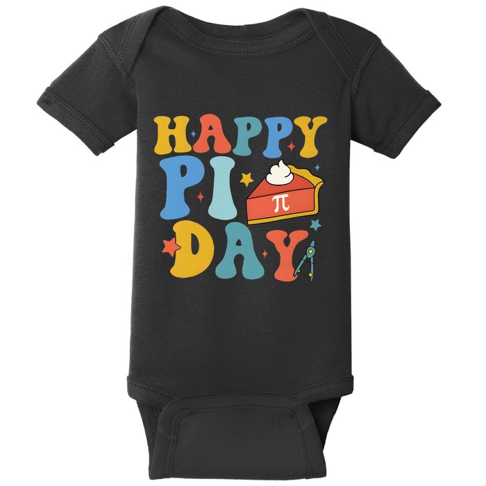 3.14 PI Day Pie Day Pi Symbol For Math Lovers Baby Bodysuit