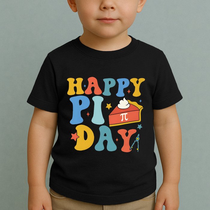 3.14 PI Day Pie Day Pi Symbol For Math Lovers Toddler T-Shirt