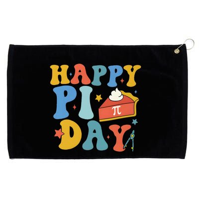 3.14 PI Day Pie Day Pi Symbol For Math Lovers Grommeted Golf Towel