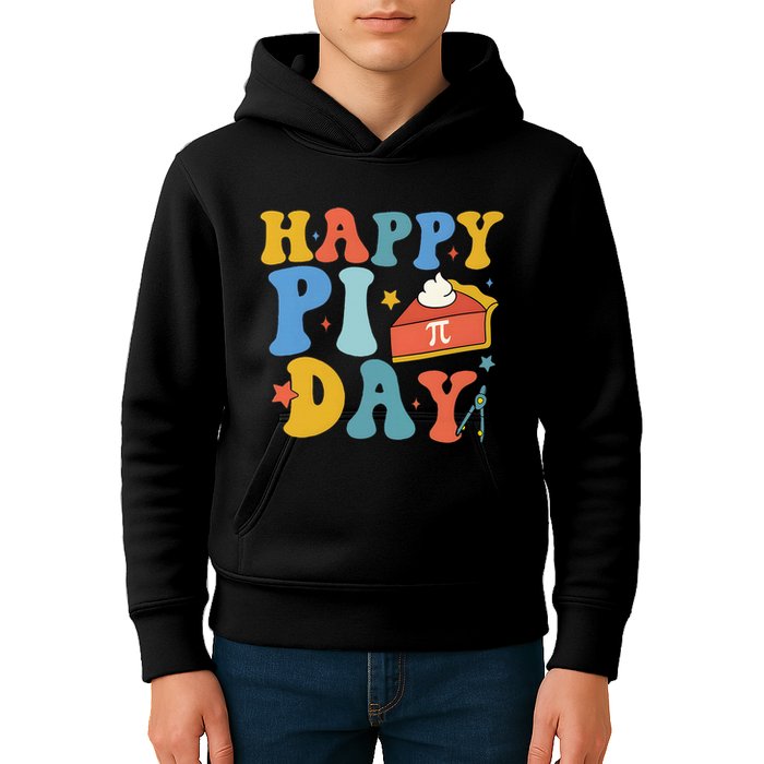3.14 PI Day Pie Day Pi Symbol For Math Lovers Kids Hoodie