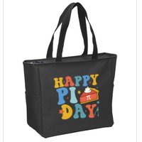 3.14 PI Day Pie Day Pi Symbol For Math Lovers Zip Tote Bag