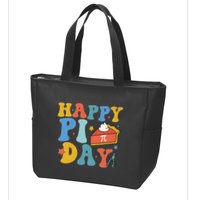 3.14 PI Day Pie Day Pi Symbol For Math Lovers Zip Tote Bag