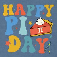 3.14 PI Day Pie Day Pi Symbol For Math Lovers Garment-Dyed Sweatshirt