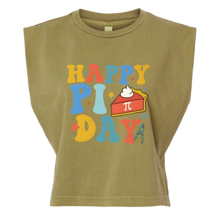 3.14 PI Day Pie Day Pi Symbol For Math Lovers Garment-Dyed Women's Muscle Tee
