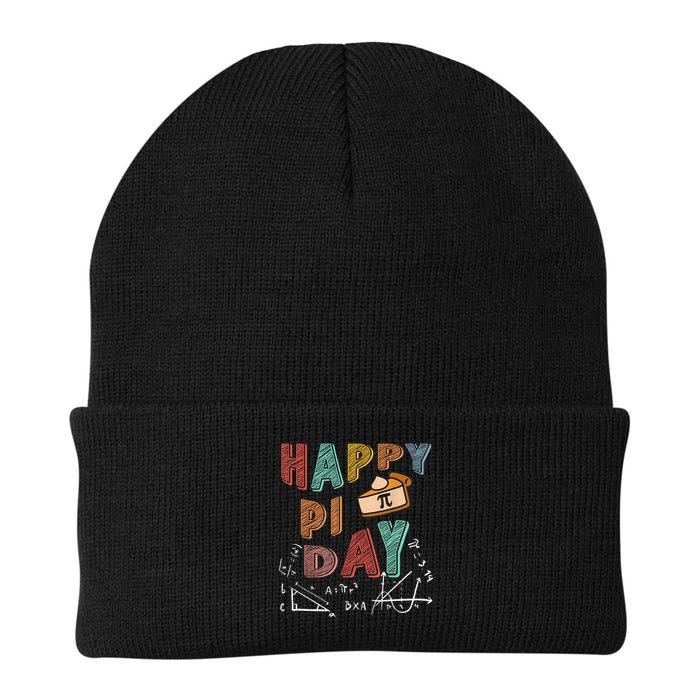 3.14 PI Day Pie Day Pi Symbol For Math Lovers Knit Cap Winter Beanie