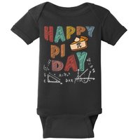 3.14 PI Day Pie Day Pi Symbol For Math Lovers Baby Bodysuit