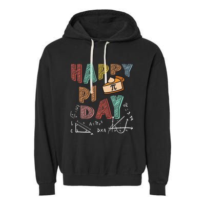 3.14 PI Day Pie Day Pi Symbol For Math Lovers Garment-Dyed Fleece Hoodie