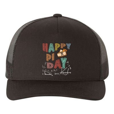 3.14 PI Day Pie Day Pi Symbol For Math Lovers Yupoong Adult 5-Panel Trucker Hat