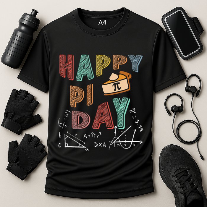 3.14 PI Day Pie Day Pi Symbol For Math Lovers Performance Shirt