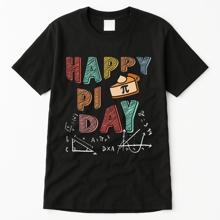3.14 PI Day Pie Day Pi Symbol For Math Lovers Tall T-Shirt