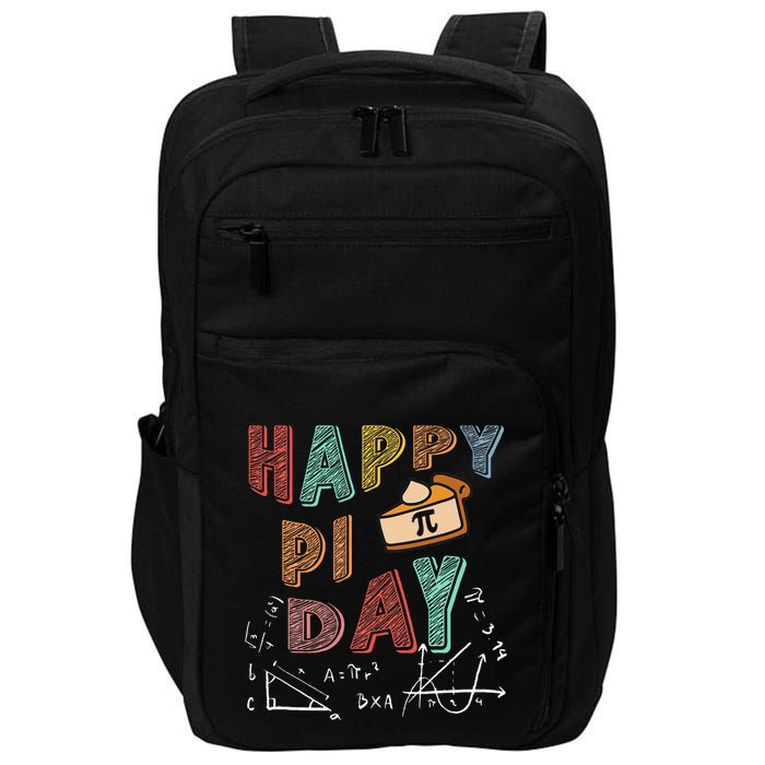 3.14 PI Day Pie Day Pi Symbol For Math Lovers Impact Tech Backpack