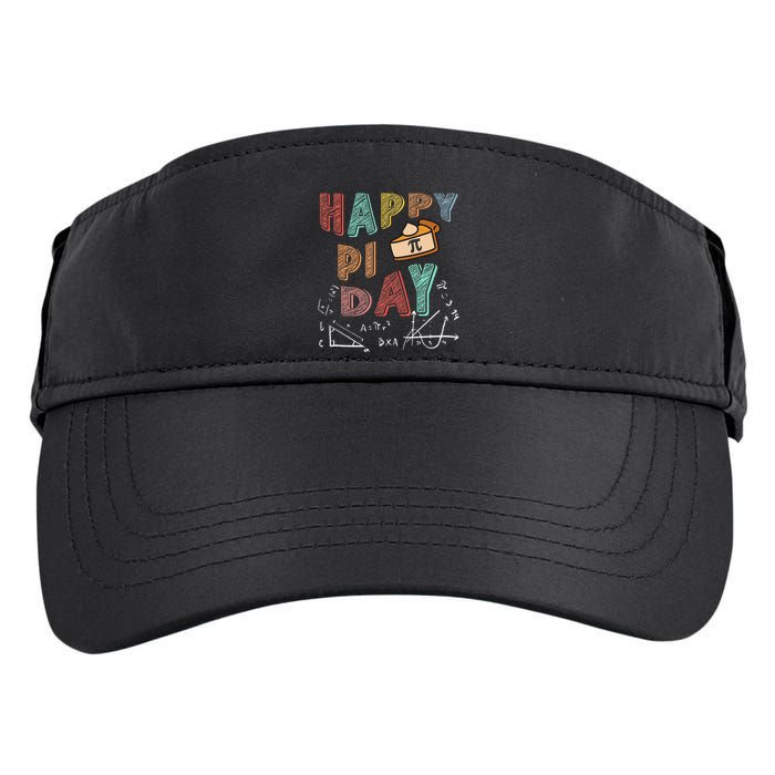 3.14 PI Day Pie Day Pi Symbol For Math Lovers Adult Drive Performance Visor