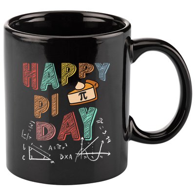 3.14 PI Day Pie Day Pi Symbol For Math Lovers 11oz C Handle Ceramic Mug