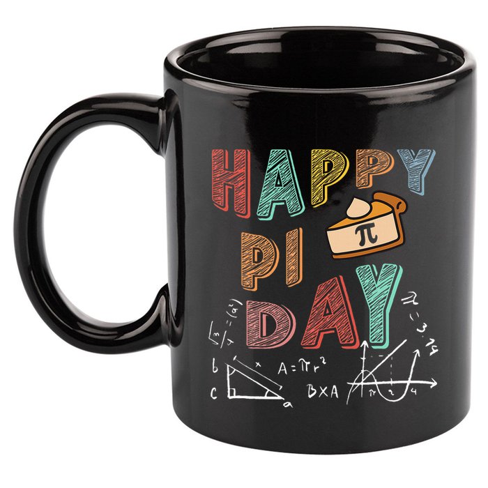 3.14 PI Day Pie Day Pi Symbol For Math Lovers 11oz C Handle Ceramic Mug