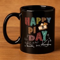 3.14 PI Day Pie Day Pi Symbol For Math Lovers 11oz C Handle Ceramic Mug