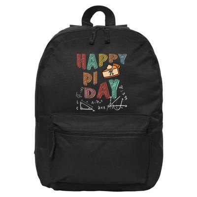 3.14 PI Day Pie Day Pi Symbol For Math Lovers 16 in Basic Backpack