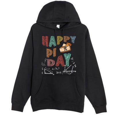 3.14 PI Day Pie Day Pi Symbol For Math Lovers Premium Pullover Hoodie