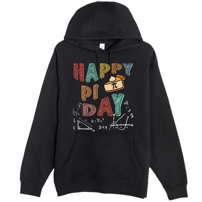 3.14 PI Day Pie Day Pi Symbol For Math Lovers Premium Pullover Hoodie