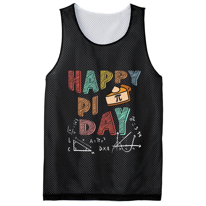 3.14 PI Day Pie Day Pi Symbol For Math Lovers Mesh Reversible Basketball Jersey Tank
