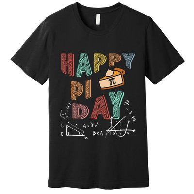 3.14 PI Day Pie Day Pi Symbol For Math Lovers Premium T-Shirt