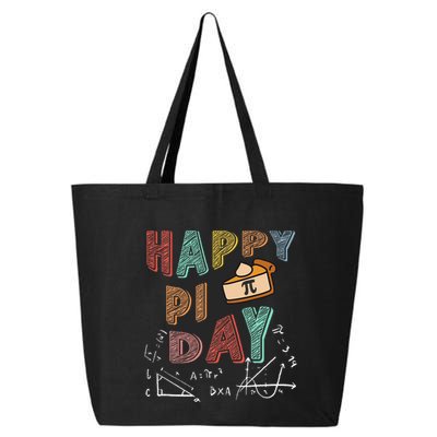 3.14 PI Day Pie Day Pi Symbol For Math Lovers 25L Jumbo Tote