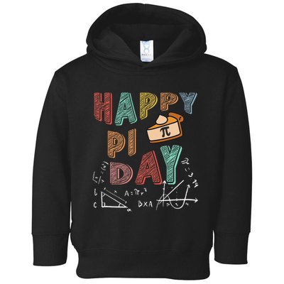 3.14 PI Day Pie Day Pi Symbol For Math Lovers Toddler Hoodie