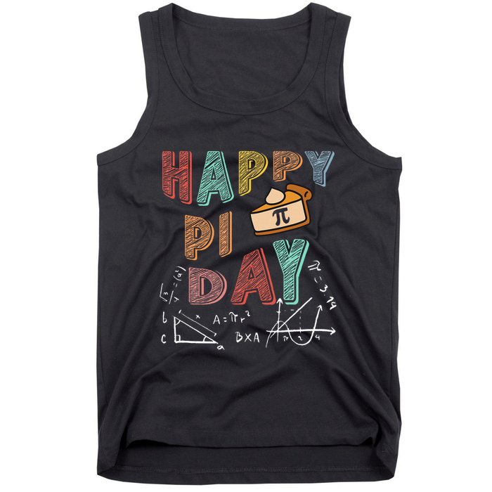 3.14 PI Day Pie Day Pi Symbol For Math Lovers Tank Top