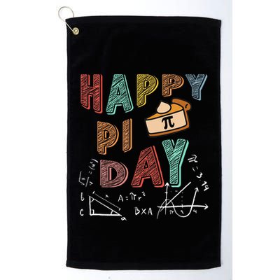 3.14 PI Day Pie Day Pi Symbol For Math Lovers Golf Towel