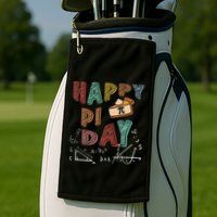 3.14 PI Day Pie Day Pi Symbol For Math Lovers Golf Towel