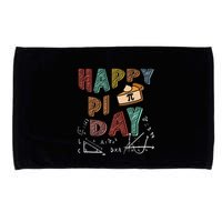 3.14 PI Day Pie Day Pi Symbol For Math Lovers Microfiber Hand Towel