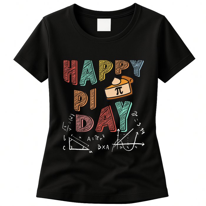 3.14 PI Day Pie Day Pi Symbol For Math Lovers Womens T-Shirt