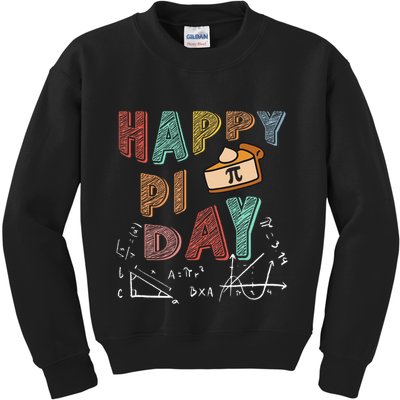 3.14 PI Day Pie Day Pi Symbol For Math Lovers Kids Sweatshirt