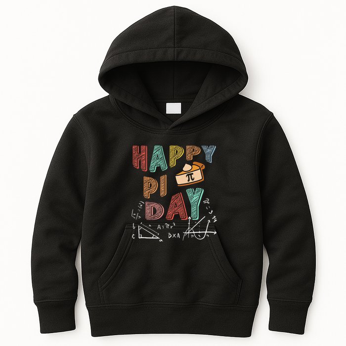 3.14 PI Day Pie Day Pi Symbol For Math Lovers Kids Hoodie