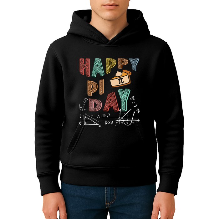 3.14 PI Day Pie Day Pi Symbol For Math Lovers Kids Hoodie